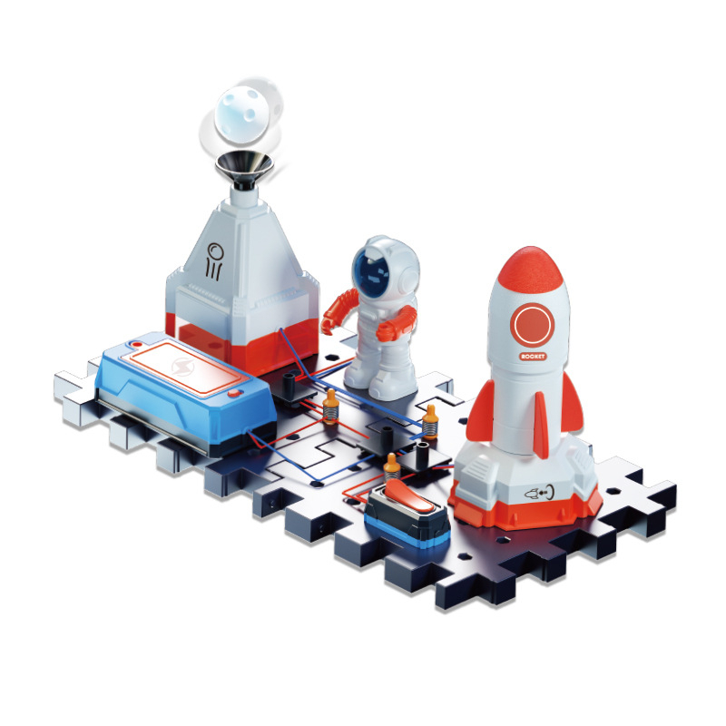 STEAM Educational DIY Toys Science Enlightenment Astronaut Electronic