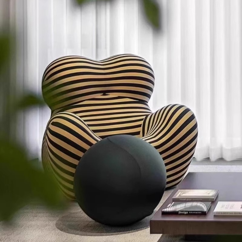 Creative Luxury Italian Living Room Furniture Mother's Hug Recliner Compressed Sofa Lazy Chair - Image 4