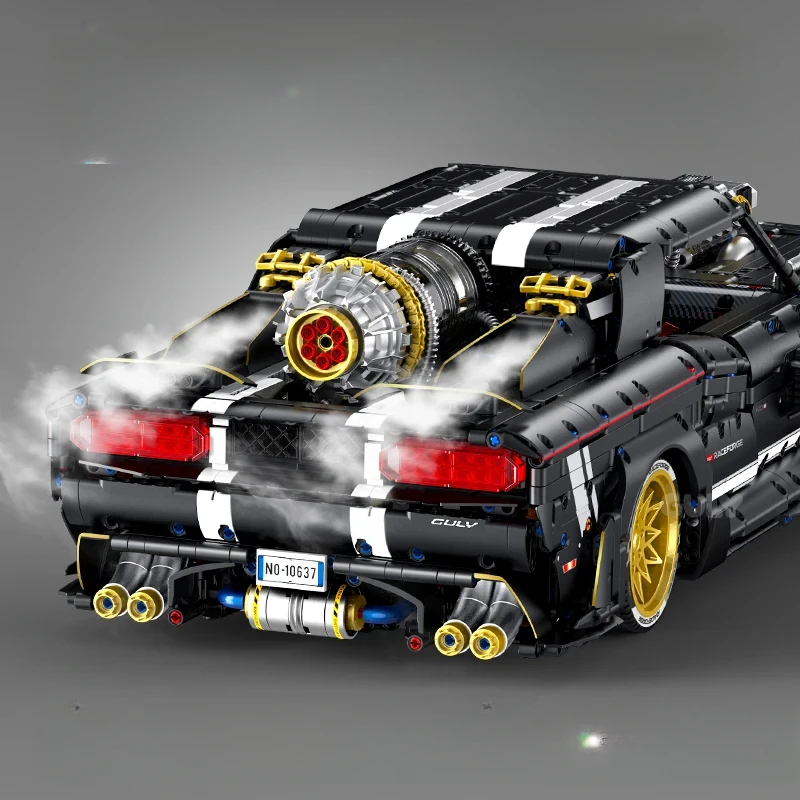 MOC Technical Sports Car Bricks Assembling Model Toys for Boys - Image 2