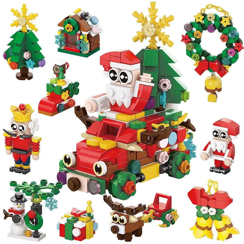 Building Toy Set Animal Figures Build Options Gift Idea for Kids Boys Girls Child Assemble Toys Block Bricks - Image 6