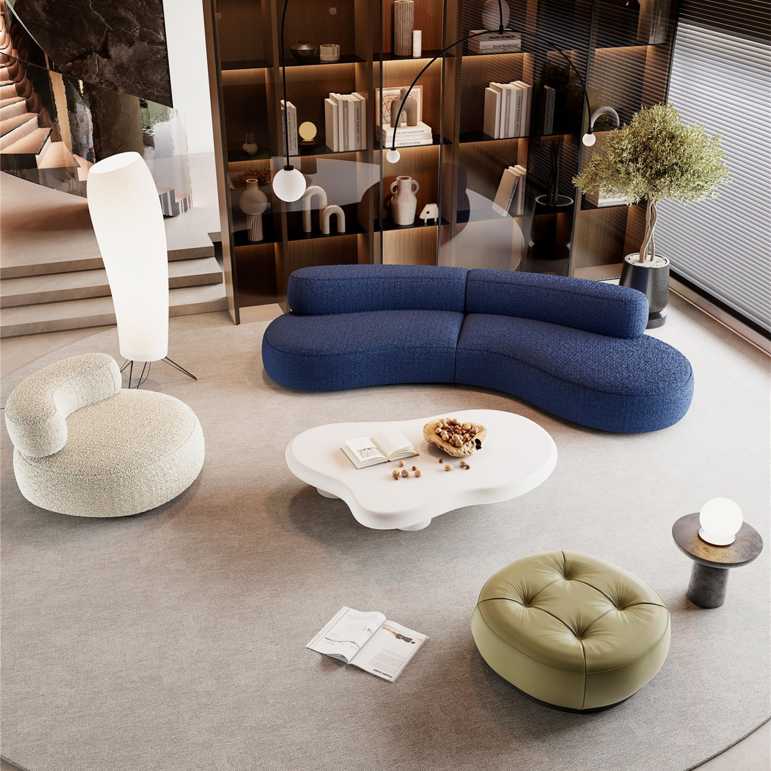 Modern Design Modular Couch Sectional Living Room Compression-Sealed Vacuum Package Sofa Living Room Compression Sofa - Image 3