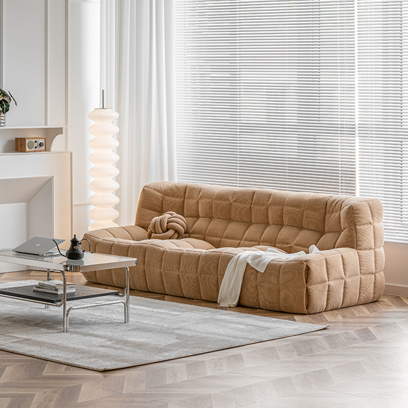 Modular Minimalist Compressed Vacuum Foam Sofa Set Home Villa Apartment Comfortable Bed Sponge Living Room Sectional Couch - Image 5