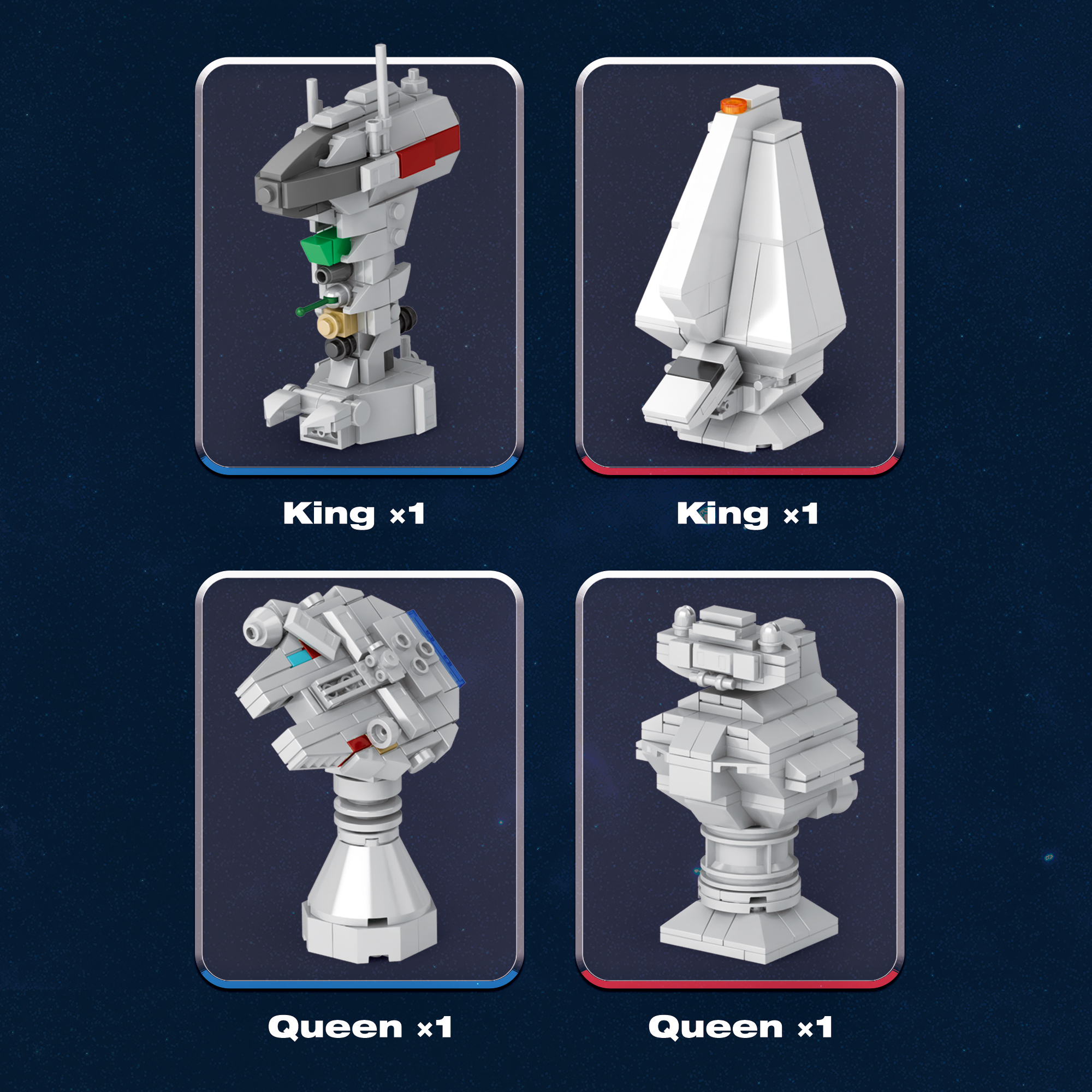 International Chess Building Block Brick Sets For Kids Assembly - Image 3