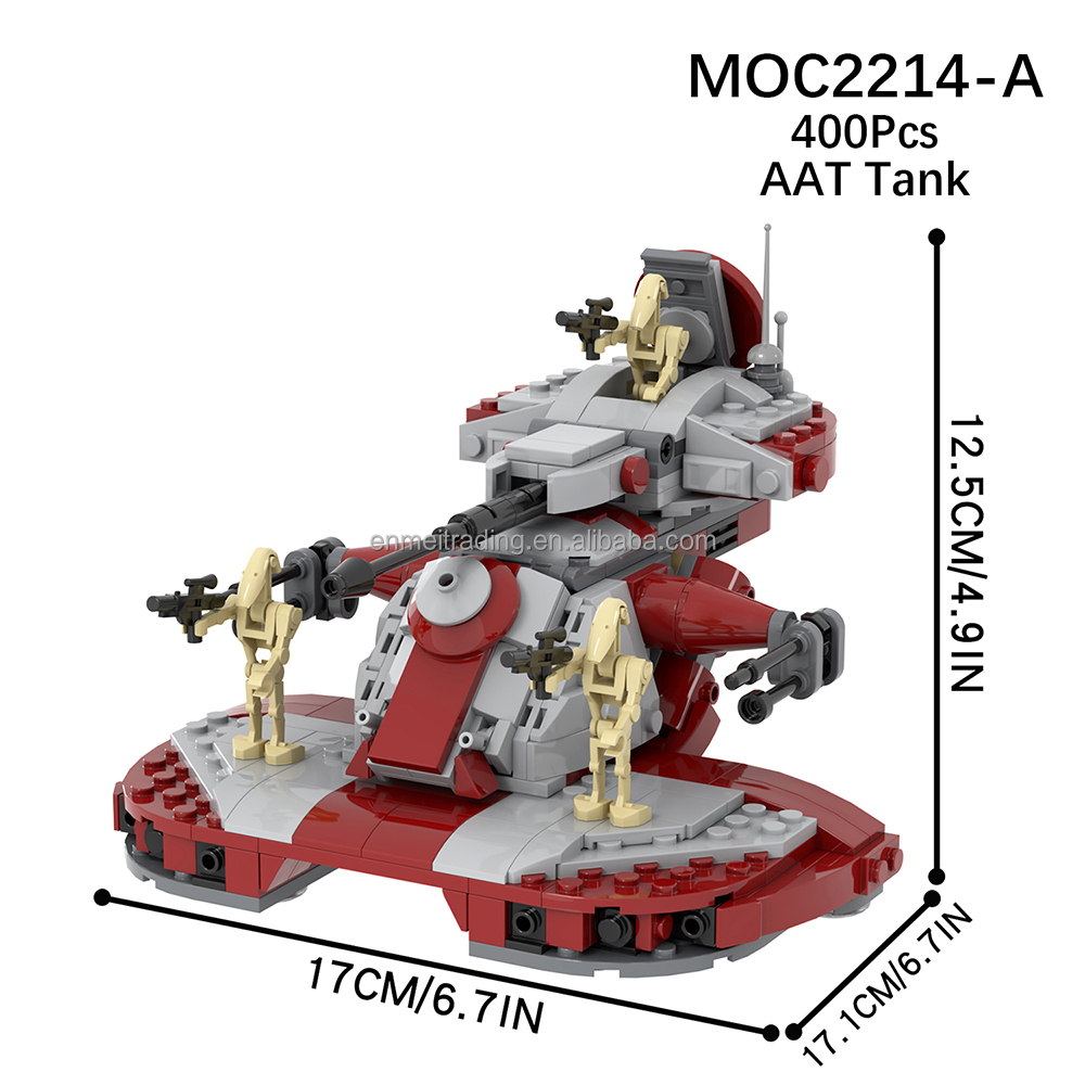 Space War AAT Battle Droid Troop Droideka Building Blocks Cool Set for Creative Play Kids Toys - Image 4