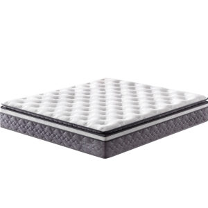Hypo-allergenic 13 Inch Vacuum Roll up Packing Queen King Size Latex Pocket Spring Mattress in a Box