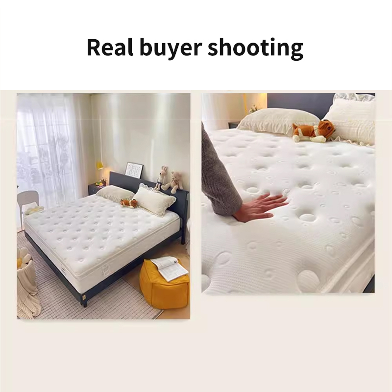 Hypo-allergenic Air Fiber Mattress Breathable and Washable for All-Season Comfort Vacuum Packing in Rolls - Image 2